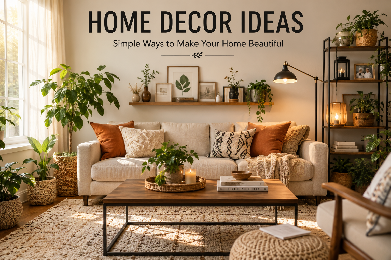 Home Decor Ideas: Creative Ways to Transform Every Corner of Your Home