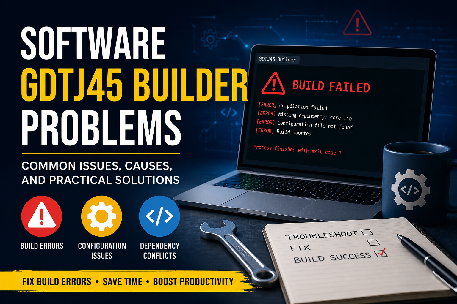 Software GDTJ45 Builder Problems: Common Issues, Causes, and Practical Solutions Software GDTJ45 Builder Problems: Common Issues, Causes, and Practical Solutions