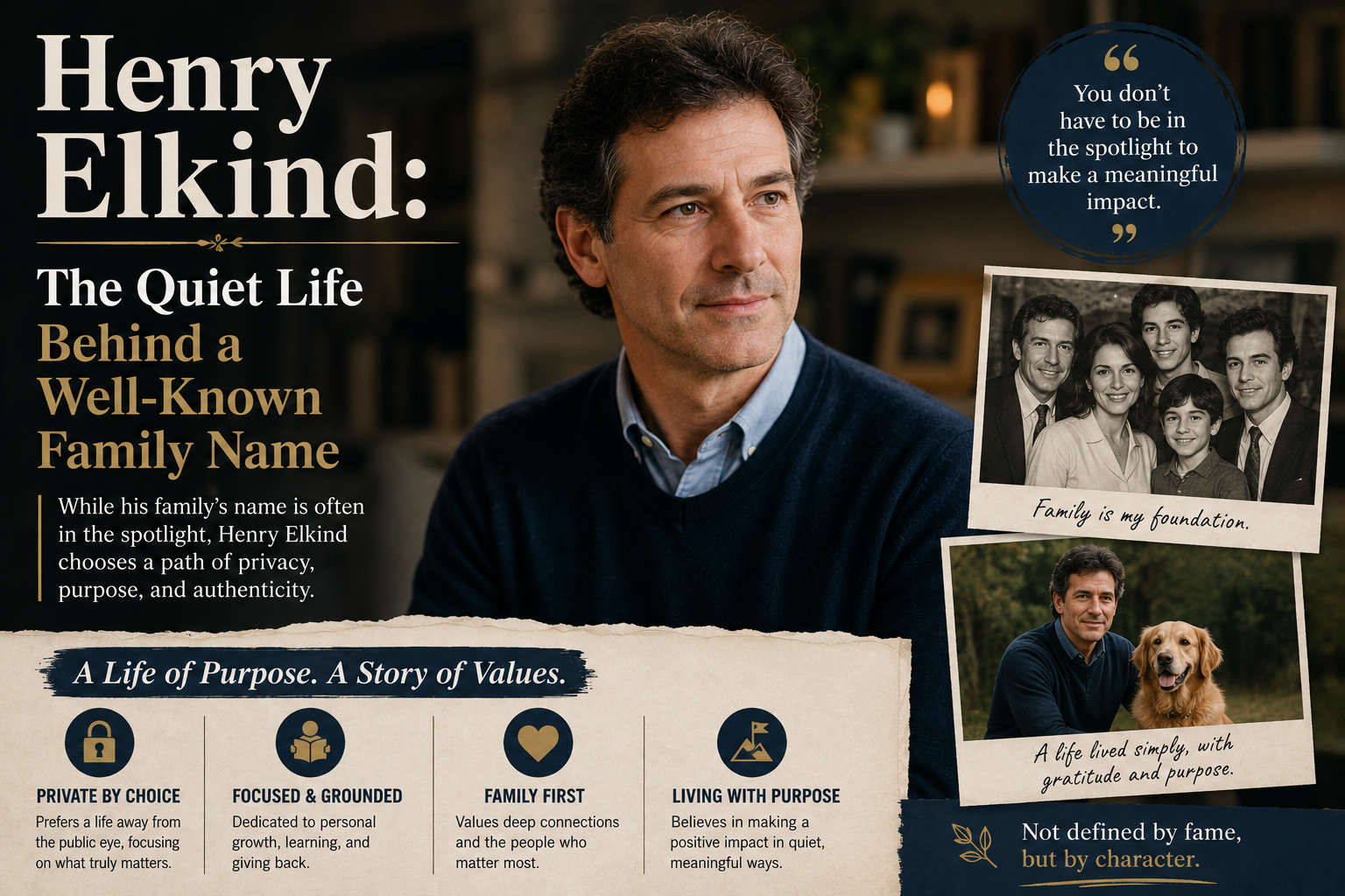 Henry Elkind: The Quiet Life Behind a Well-Known Family Name