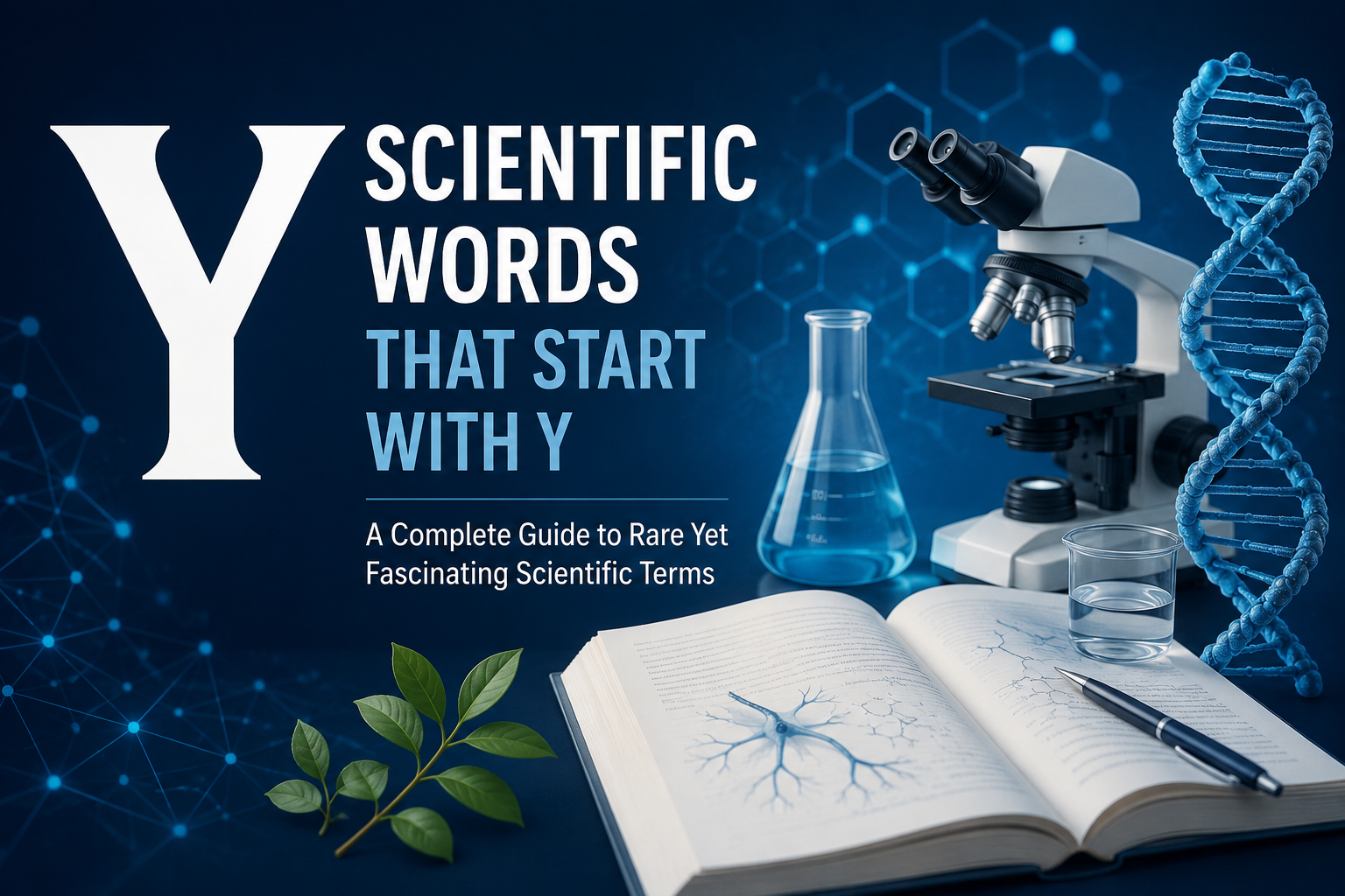 scientific words that start with y
