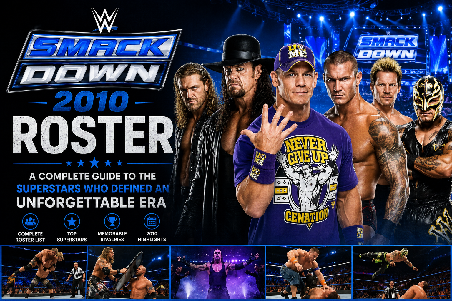 wwe smackdown 2010 roster​