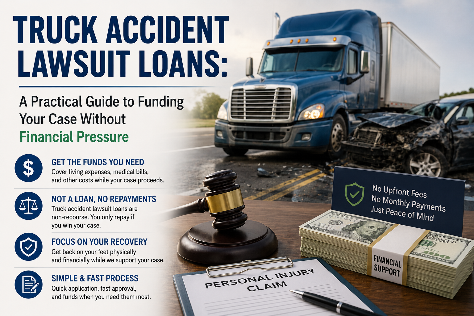 truck accident lawsuit loans​