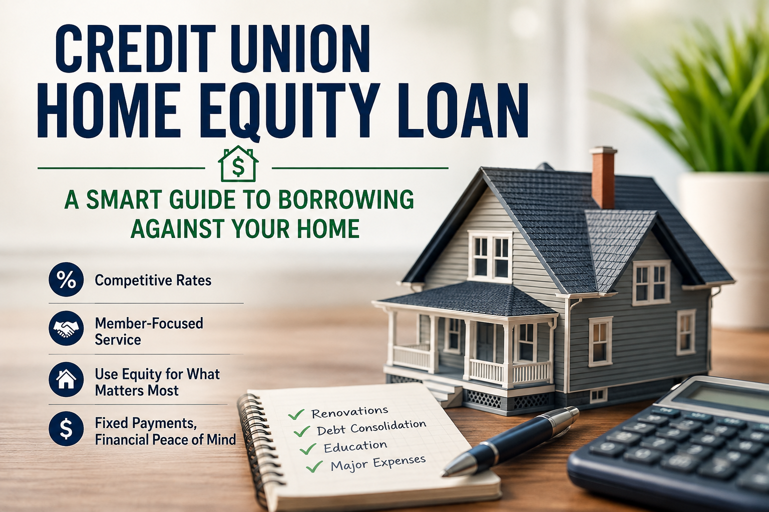 Credit Union Home Equity Loan: A Smart Guide to Borrowing Against Your Home